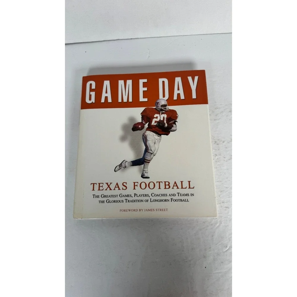 Game Day Football Books Lot Texas Alabama Nebraska Wisconsin Penn State 2005